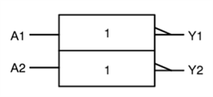 onsemi NL27WZ04双路反相器